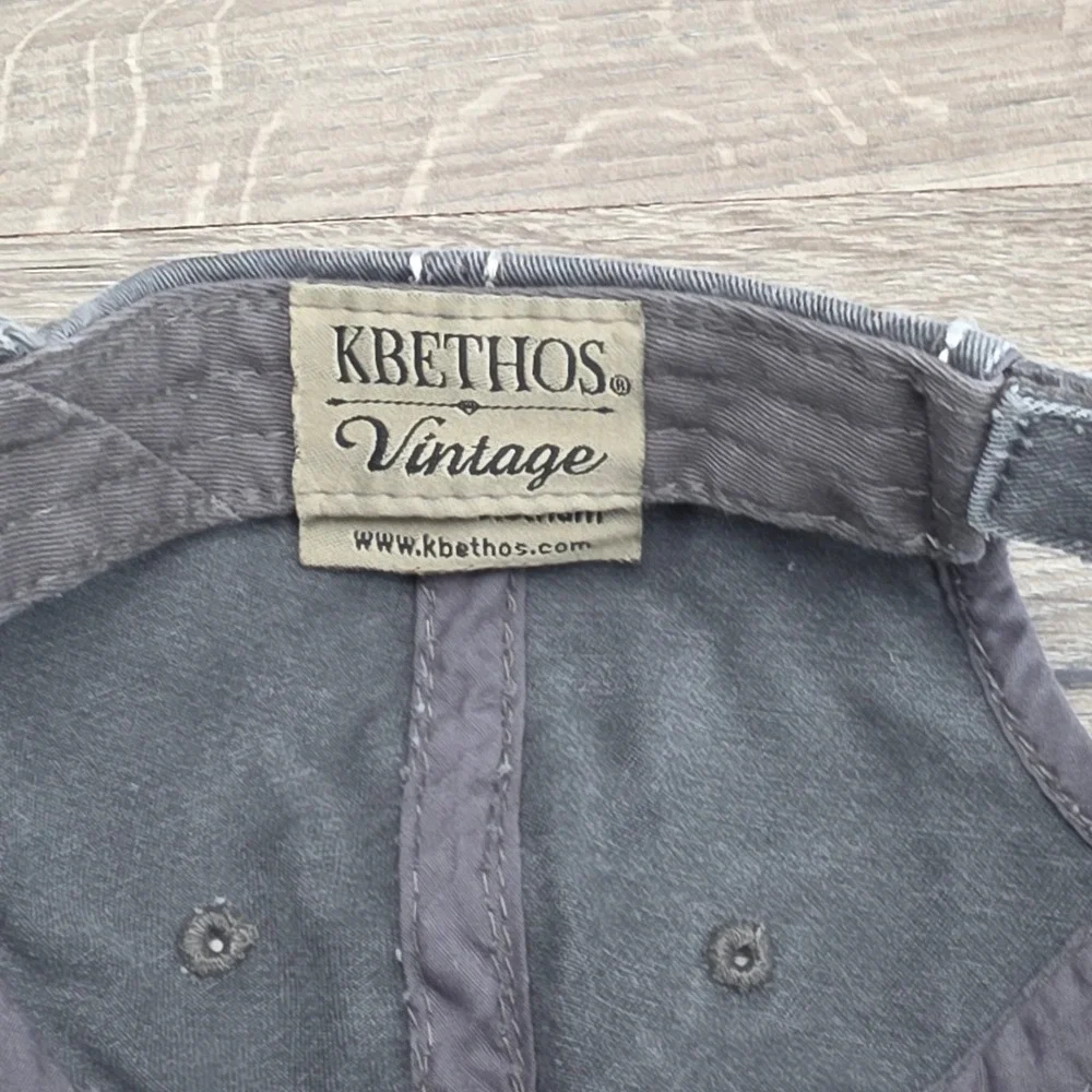 KBETHOS Hat Cap Women Strapback Grey Equestrian Horses Keep Me Stable Distressed